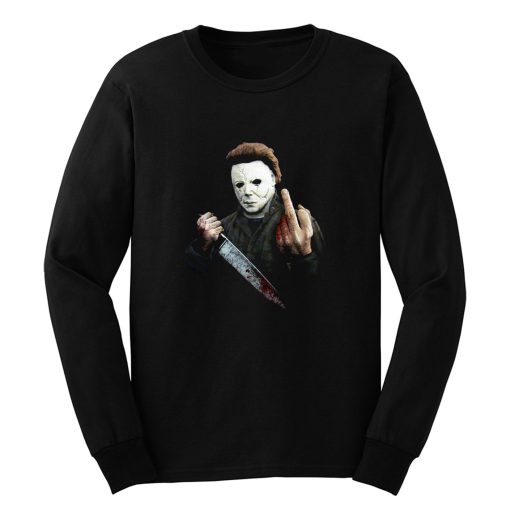 Halloween Middle Finger Long Sleeve