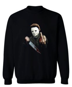 Halloween Middle Finger Sweatshirt