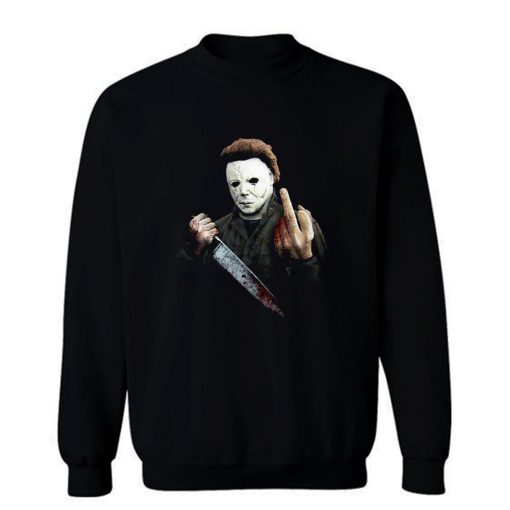 Halloween Middle Finger Sweatshirt