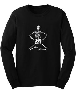 Halloween Skelett Damen Long Sleeve