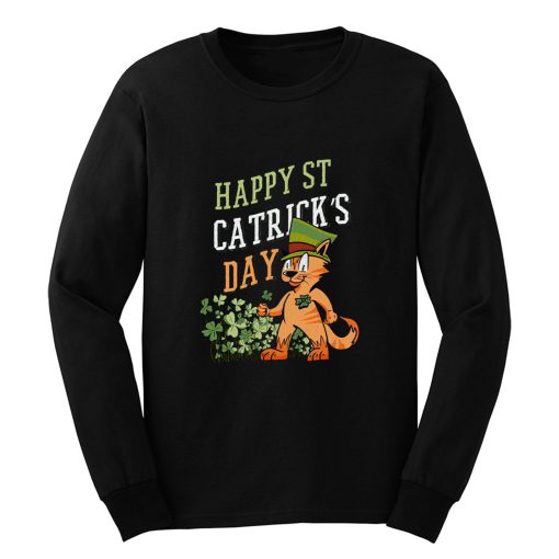 Happy Saint Catricks Day Long Sleeve