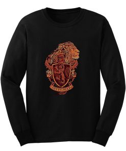 Harry Potter Gryffindor Lion Long Sleeve