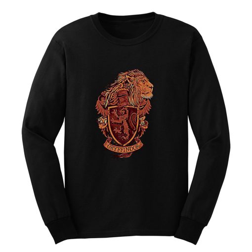 Harry Potter Gryffindor Lion Long Sleeve