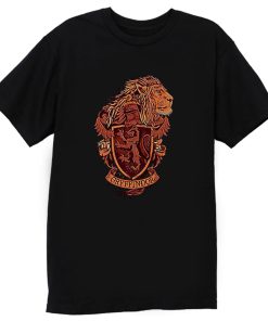 Harry Potter Gryffindor Lion T Shirt
