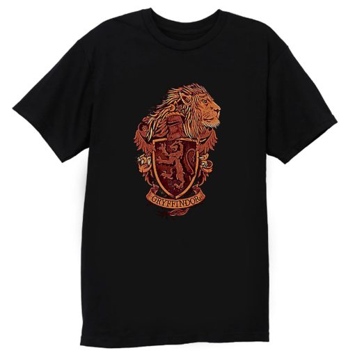 Harry Potter Gryffindor Lion T Shirt