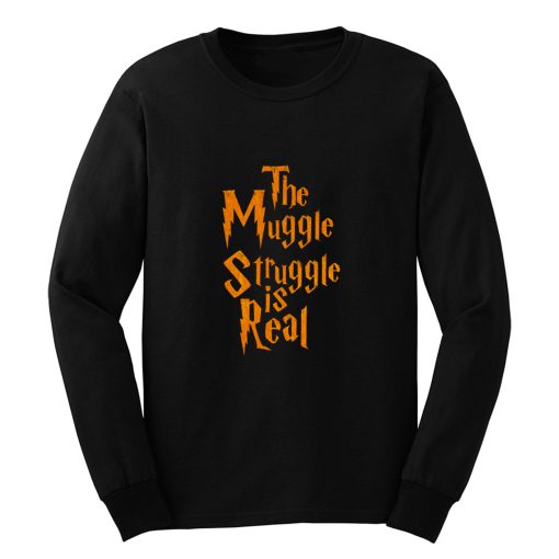 Harry Potter Muggle Struggle Long Sleeve