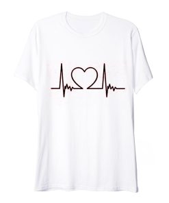 Heartbeat Love Valentine Gift T Shirt