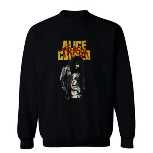 Heavy Cotton New ALICE COOPER TRASH Sweatshirt