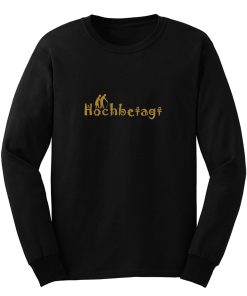 Hochbetagt lustiges V Ausschnitt Long Sleeve