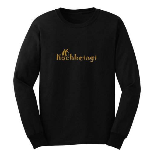 Hochbetagt lustiges V Ausschnitt Long Sleeve