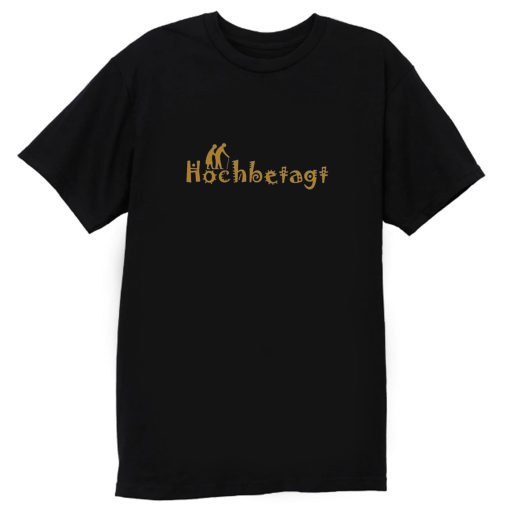 Hochbetagt lustiges V Ausschnitt T Shirt