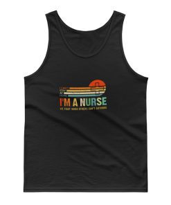 I Am a Nurse Vintage Tank Top