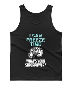 I Can Freeze Time Mens Ladies Tank Top