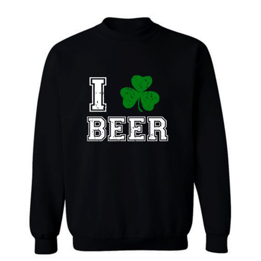 I Love Beer Sweatshirt