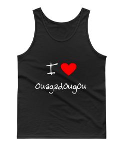 I Love Heart Ouagadougou Tank Top