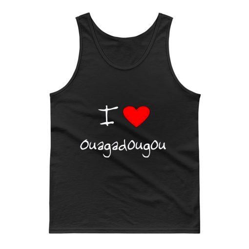 I Love Heart Ouagadougou Tank Top