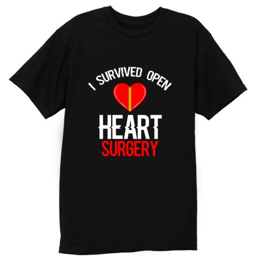I Survived Open Heart Surgery Men Women T Shirt