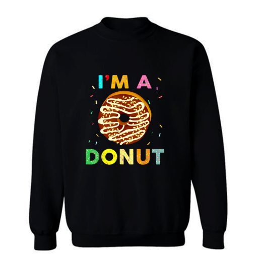 Im A Sprinkle Donut Halloween Costume Men Women Kids Sweatshirt
