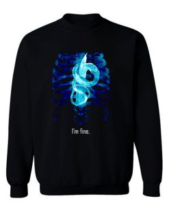 Im Fine Rontgen Heart Sweatshirt