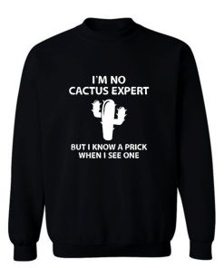 Im No Cactus Expert Sweatshirt