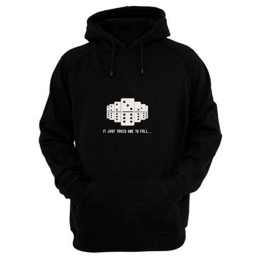 It Just Takes One To Fall Tiles Puzzler Game Hoodie