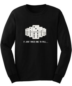 It Just Takes One To Fall Tiles Puzzler Game Long Sleeve