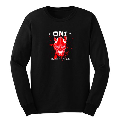 Japanese Demon Oni Yokai Long Sleeve