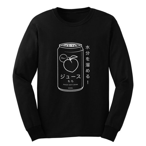 Japanese Peach Soft Drink Long Sleeve