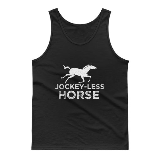 Jockey Less Horse Running Horse Tank Top