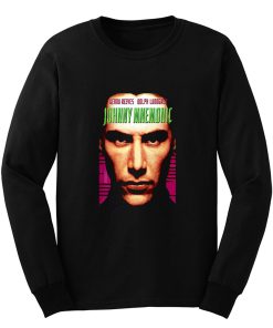 Johnny Mnemonic movie poster Long Sleeve