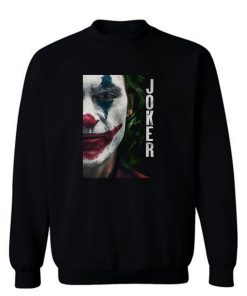 Joker Half Face Sweatshirt