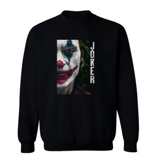 Joker Half Face Sweatshirt