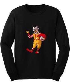 Joker Ronald Mcdonald Long Sleeve