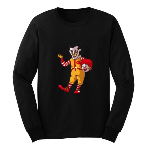 Joker Ronald Mcdonald Long Sleeve