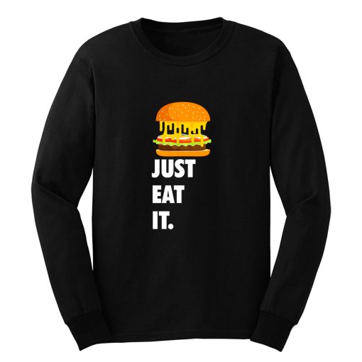 Just Eat It Burger Lover Long Sleeve