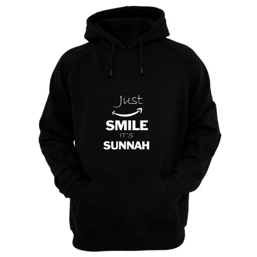 Just Smile Its Sunnah Arabic Islam Muslim Hoodie