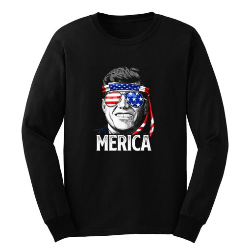 Kennedy Merica 4th of July Long Sleeve