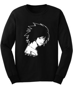 Kira Light Ryuk Japanese Kanji Anime Long Sleeve