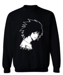 Kira Light Ryuk Japanese Kanji Anime Sweatshirt