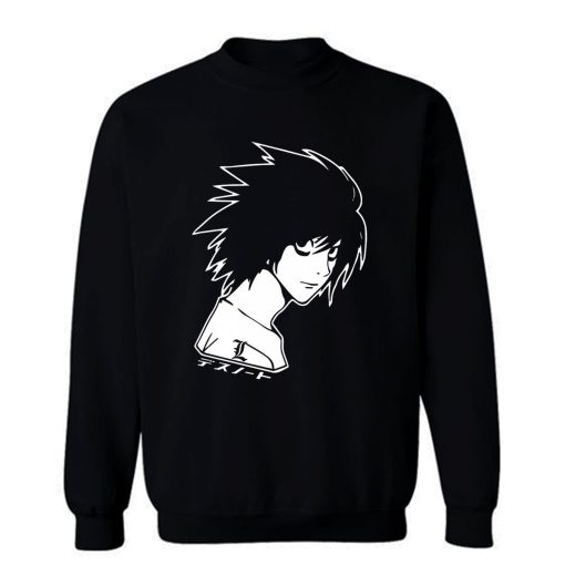 Kira Light Ryuk Japanese Kanji Anime Sweatshirt