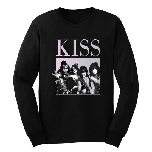 Kiss Vintage 90s Retro Long Sleeve