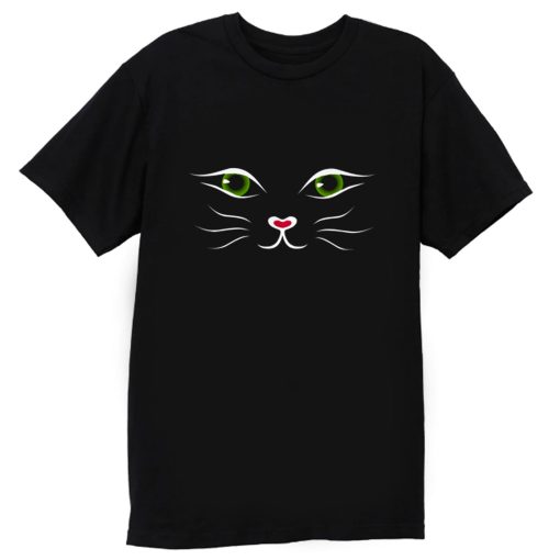 Kitty Face Cat T Shirt