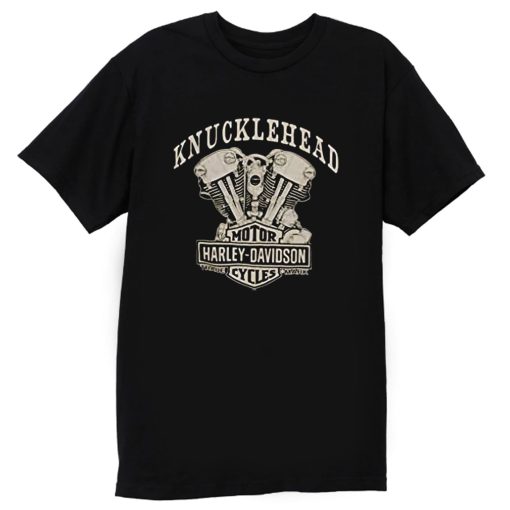 Knucklehead Engine Authentic T Shirt