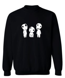 Kodama tree spirits studio ghibli Sweatshirt