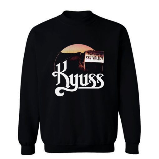 Kyuss Welcome to Sky Valley t Doom Stoner Metal Rock Band Tee Sweatshirt