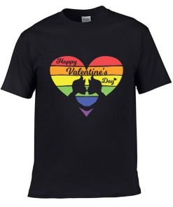 LGBT happy valentine day T shirt