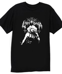 Lady Gaga Death Metal Style T Shirt
