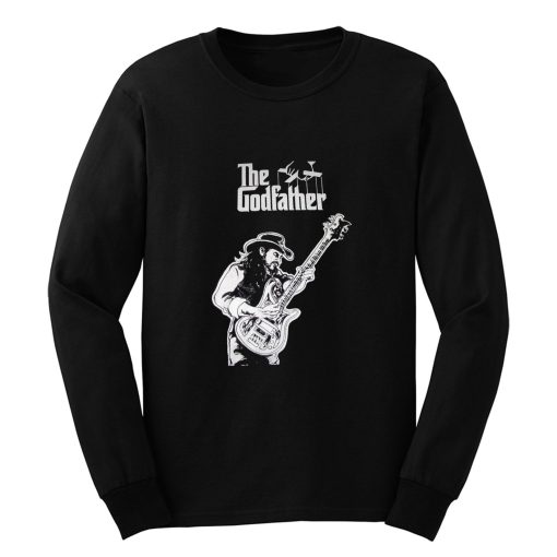 Lemmy tribute shirt motorhead biker punk heavy metal Long Sleeve