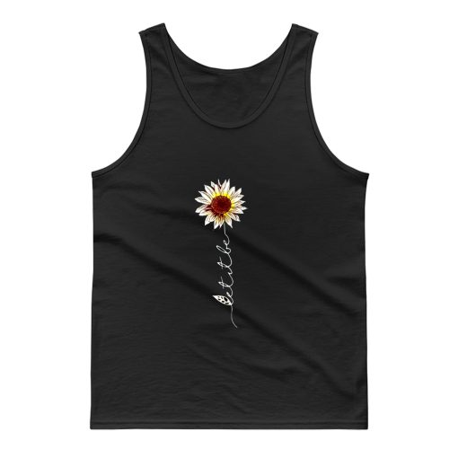 Let It Be Hippie Flower Tank Top