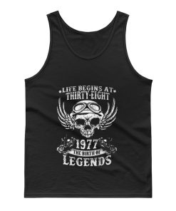 Life Begins At Thirty Eight 1977 Legends Tank Top